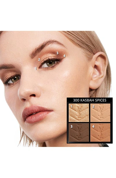 Saint Laurent Couture Mini Clutch Luxury Eyeshadow Palette In 300 Kasbah Spices