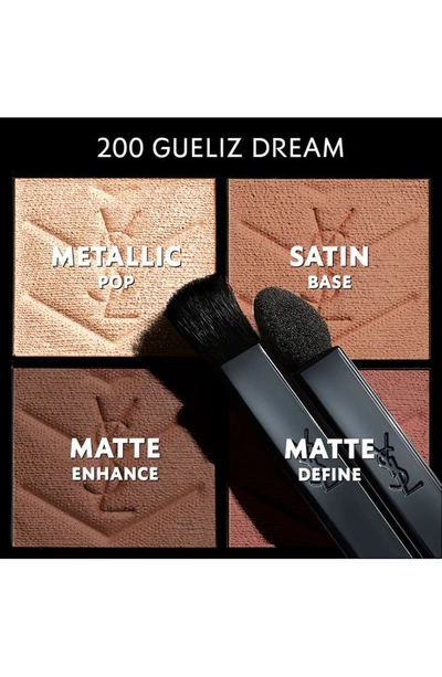 Shop Saint Laurent Couture Mini Clutch Luxury Eyeshadow Palette In 200 Guerliz Dream