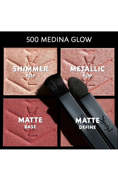Saint Laurent Couture Mini Clutch Luxury Eyeshadow Palette In 500 Medina Glow