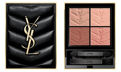 Shop Saint Laurent Couture Mini Clutch Luxury Eyeshadow Palette In 600 Spontini Lilies