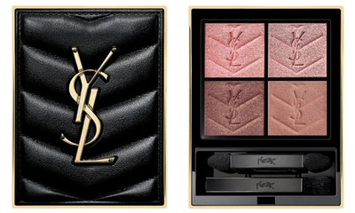 Shop Saint Laurent Couture Mini Clutch Luxury Eyeshadow Palette In 400 Babylone Roses