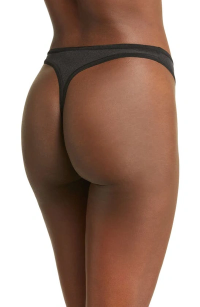 Shop Bluebella Thena High Waist Thong In Black