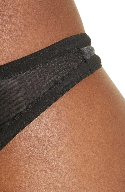 Shop Bluebella Thena High Waist Thong In Black