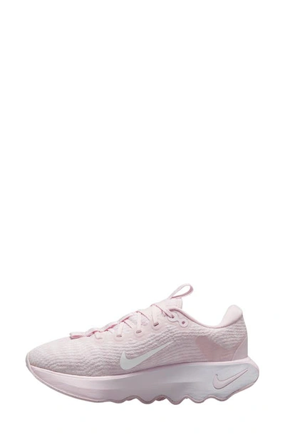 Shop Nike Motiva Road Runner Walking Shoe In Pearl Pink/ White