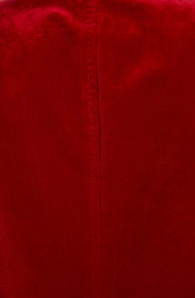 Shop Tom Ford Slim Fit Cotton Velveteen Blazer In Red