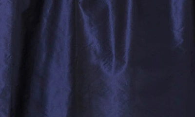 Carolina Herrera Pleated Silk Ball Skirt In Midnight