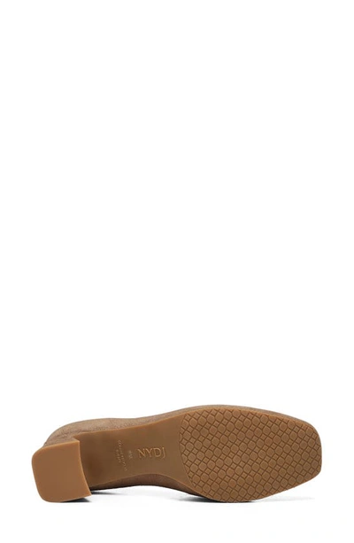 Nydj Fay Block Heel Pump In Mink