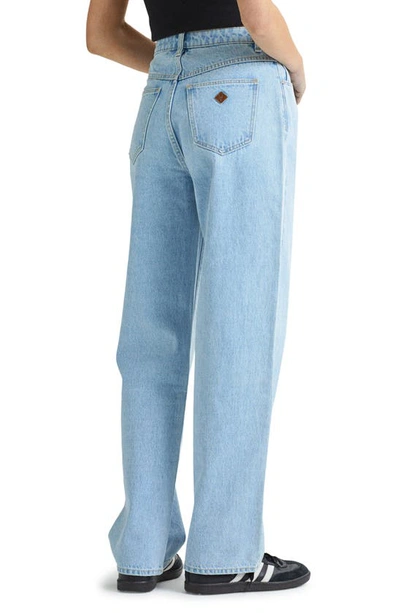 Shop Abrand Carrie Straight Leg Jeans In Walkaway