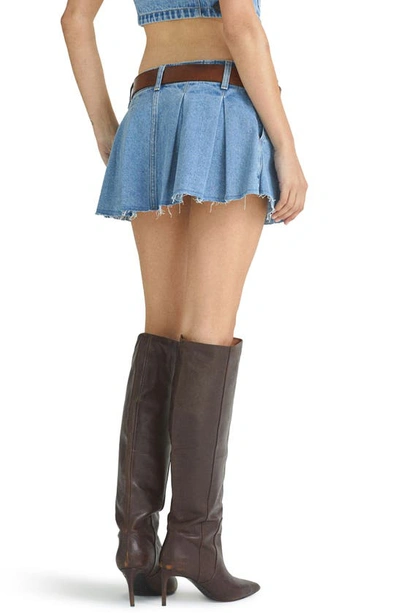 Shop Abrand Georgia Pleated Miniskirt
