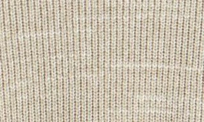 Shop Buck Mason Seafarer Cotton Rib Sweater In Feather Marl