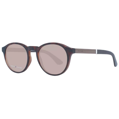 Shop Tommy Hilfiger Men Men's Sunglasses In Brown
