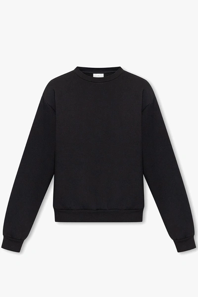 Shop Acne Studios Sweatshirt With Logo In Black