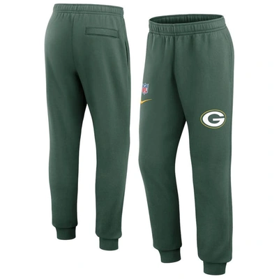 Shop Nike Green Green Bay Packers 2023 Sideline Club Jogger Pants