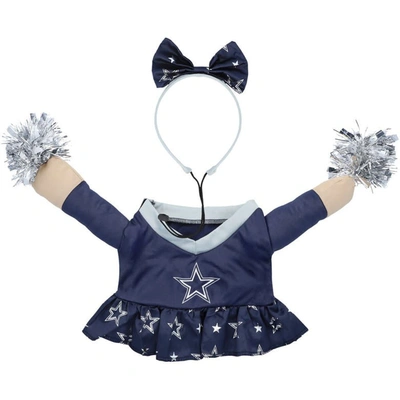 Shop Jerry Leigh Dallas Cowboys Cheer Dog Costume In Blue