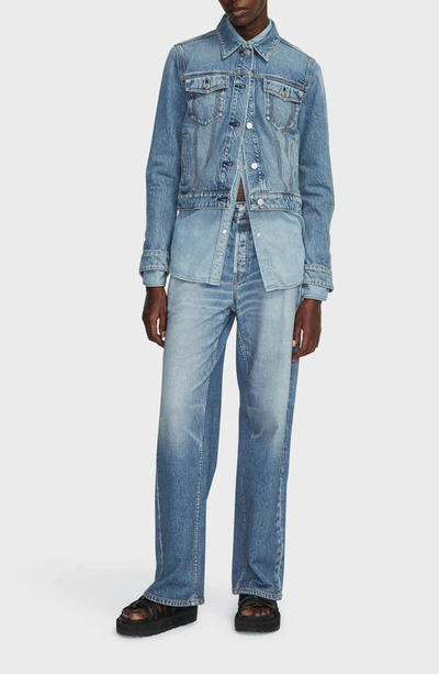 Rag & Bone Women's Miramar Wide-leg Jeans In Noosa