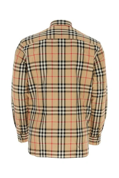 Burberry Shirt With Vintage Check Pattern In Neutral