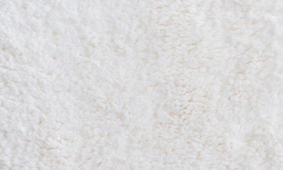 Shop Artisan 34 Angolan Fluffy Faux Fur Throw Blanket In Ivory