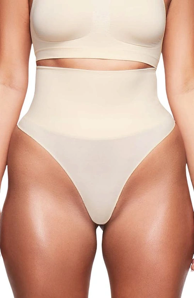 Shop Skims Core Control Thong In Clay