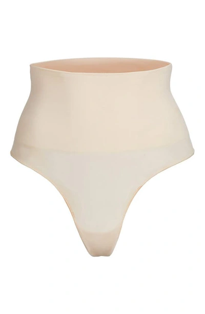 Shop Skims Core Control Thong In Sand