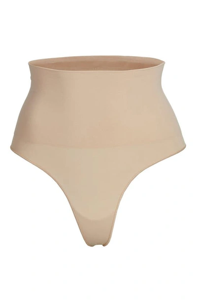 Shop Skims Core Control Thong In Clay