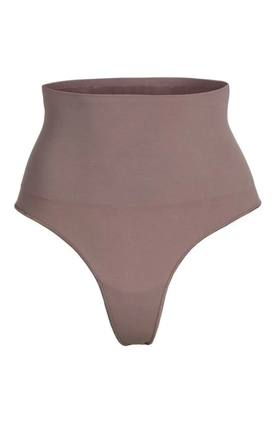 Shop Skims Core Control Thong In Umber