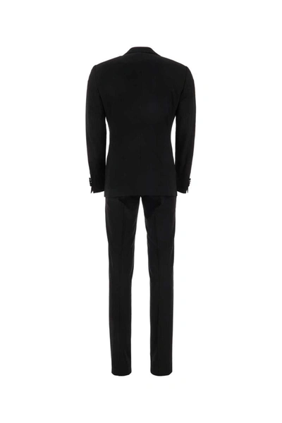 Shop Giorgio Armani Dress In Black