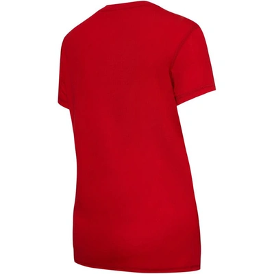Shop College Concepts Red/black Toronto Raptors Arctic T-shirt & Flannel Pants Sleep Set