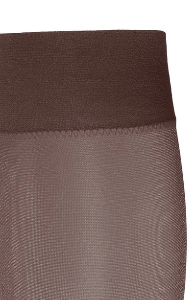 Wolford Satin Touch Knee High Socks In Nearly Black