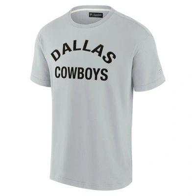 Shop Fanatics Signature Unisex  Gray Dallas Cowboys Elements Super Soft Short Sleeve T-shirt