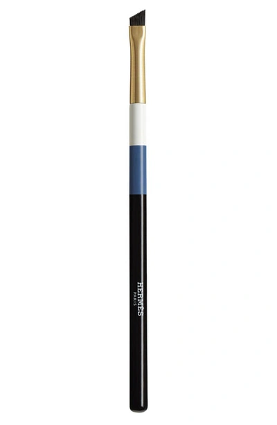 Shop Hermes Les Pinceaux Hermès Le Traceur Eyeliner Brush In Black Multi