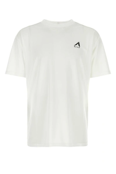 Shop Alyx Man White Mesh T-shirt