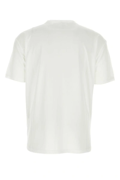 Shop Alyx Man White Mesh T-shirt
