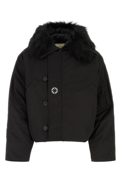 Shop Alyx Unisex Black Polyester Padded Jacket