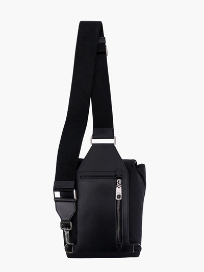 Shop Dolce & Gabbana Man Belt Bag Man Black Pouch Bags