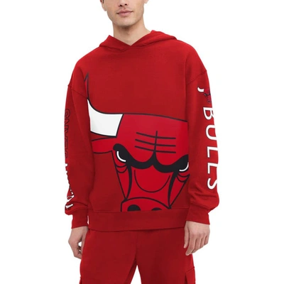 Shop Tommy Jeans Red Chicago Bulls Kenny Pullover Hoodie