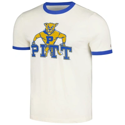 Shop Homefield Cream Pitt Panthers Ringer T-shirt