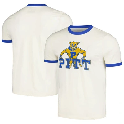 Shop Homefield Cream Pitt Panthers Ringer T-shirt