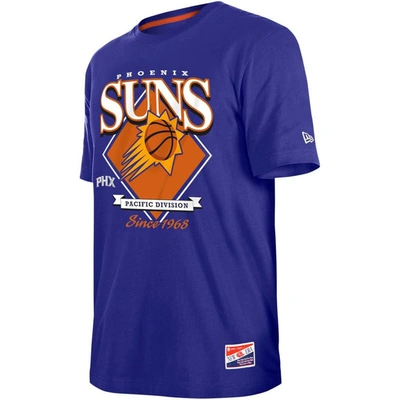 Shop New Era Purple Phoenix Suns Throwback T-shirt