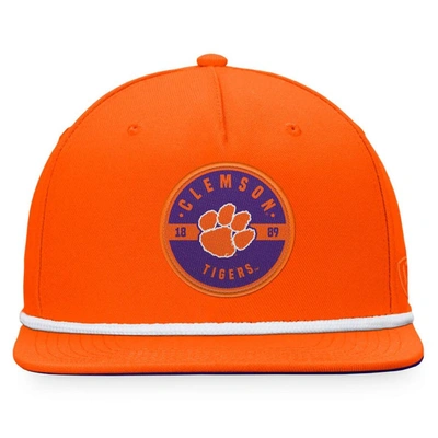 Shop Top Of The World Orange Clemson Tigers Bank Hat