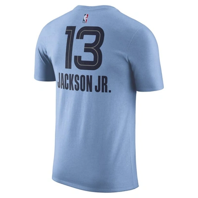 Shop Jordan Brand Jaren Jackson Jr. Light Blue Memphis Grizzlies 2022/23 Statement Edition Name & Number
