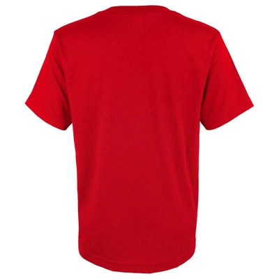 Shop Fanatics Youth  Branded  Red Philadelphia Phillies 2023 Postseason Locker Room T-shirt
