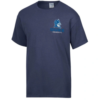 Shop Comfort Wash Navy Duke Blue Devils Vintage Logo T-shirt