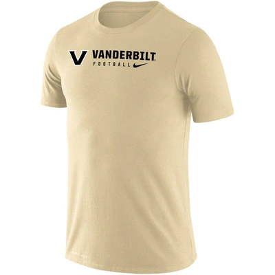 Shop Nike Gold Vanderbilt Commodores Legend T-shirt