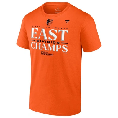 Baltimore Orioles Fanatics Branded Youth 2023 AL East Division Champions  Locker Room T-Shirt – Orange