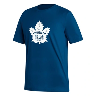 Shop Adidas Originals Adidas Auston Matthews Blue Toronto Maple Leafs Fresh Name & Number T-shirt