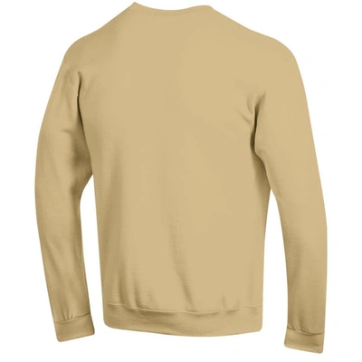 Shop Champion Gold Colorado Buffaloes Straight Over Logo Powerblend Pullover Sweatshirt