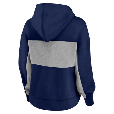Profile Navy Boston Red Sox Plus Size Pullover Hoodie In Navy