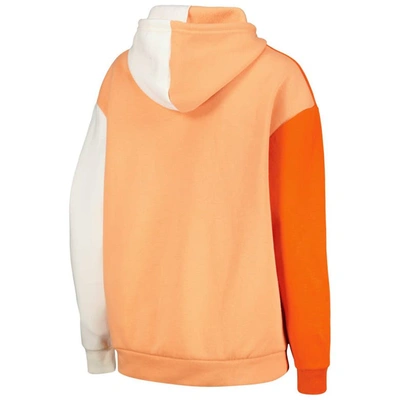 Shop Gameday Couture Orange Oklahoma State Cowboys Hall Of Fame Colorblock Pullover Hoodie