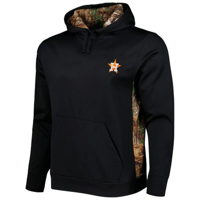 Shop Dunbrooke Black/camo Houston Astros Ranger Pullover Hoodie