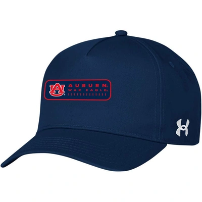 Shop Under Armour Navy Auburn Tigers 2023 Sideline Adjustable Hat